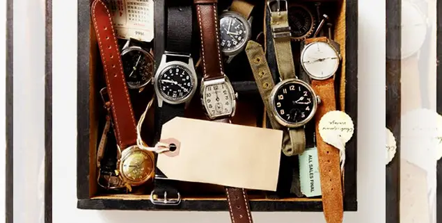 diy inspiration vintage second hand watches