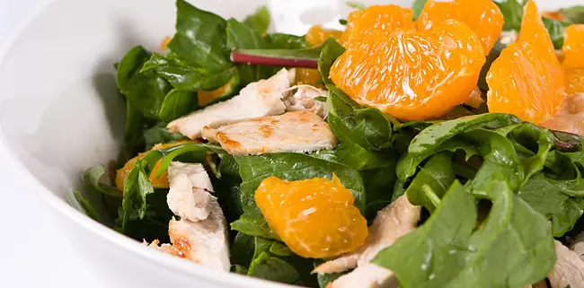 Roasted Turkey And Tangerine Salad