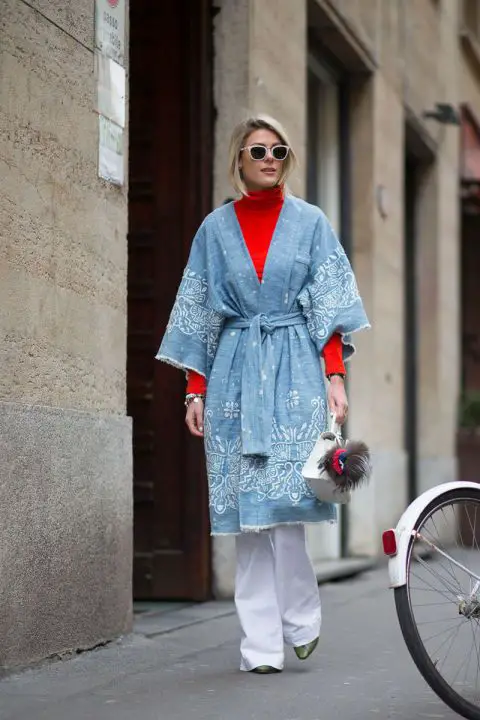 Fashion Inspiration Fendi Fur KeyChain From Street Style at Milan Fashion Week 2015