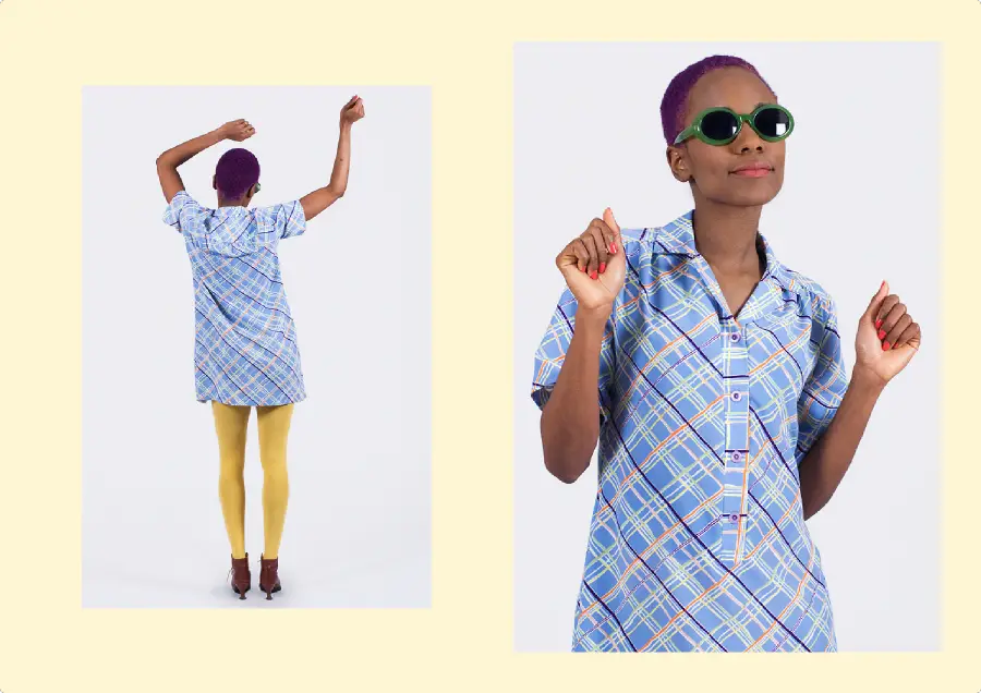 Color Therapy: Vintage Dress (Collaboration With FripeFabrique)