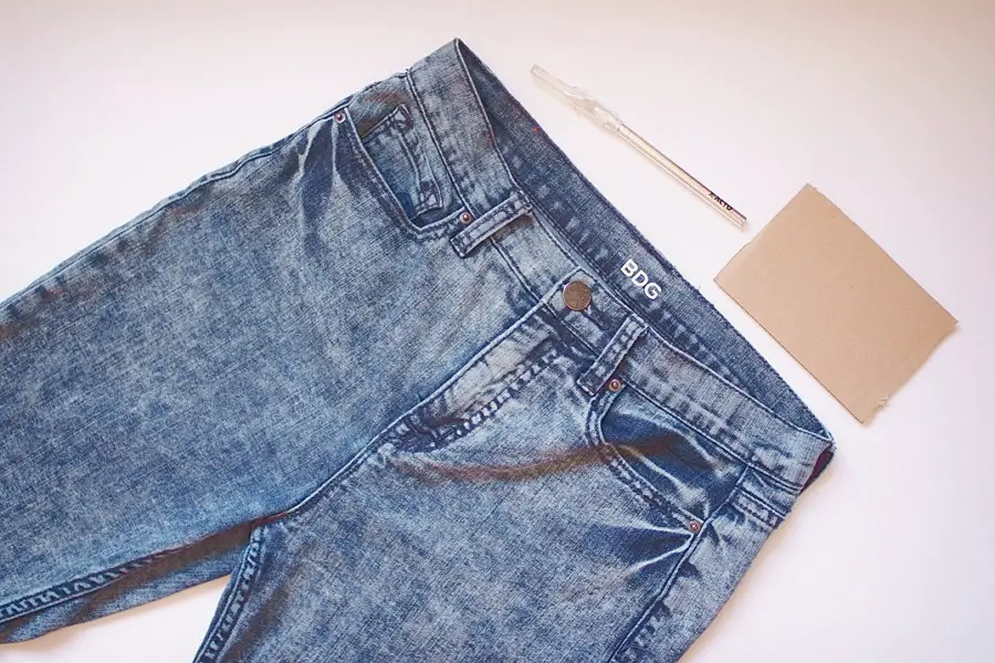 How to Make Holes In Jeans DIY Supplies