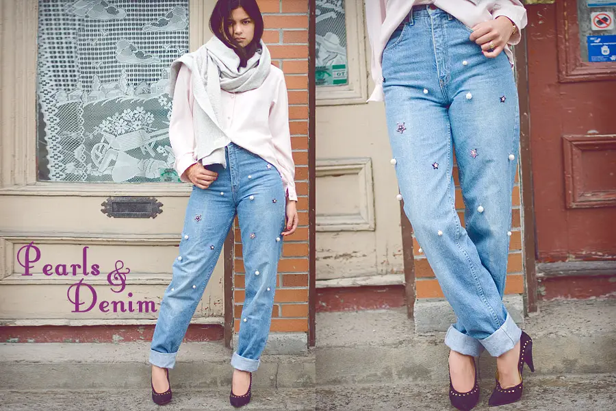 Clamshell & Pearl Denim Outfit