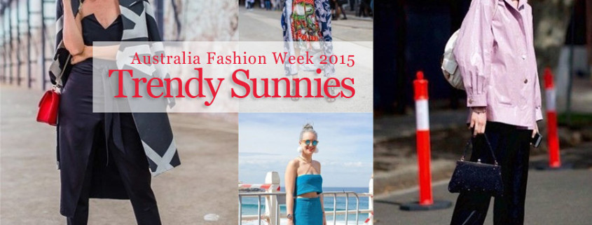 Sunglasses Trends 2015 Australia Fashion Week 2015