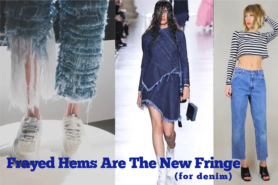 17 Outfits Proving Frayed Hems Are The New Fringe For Denim