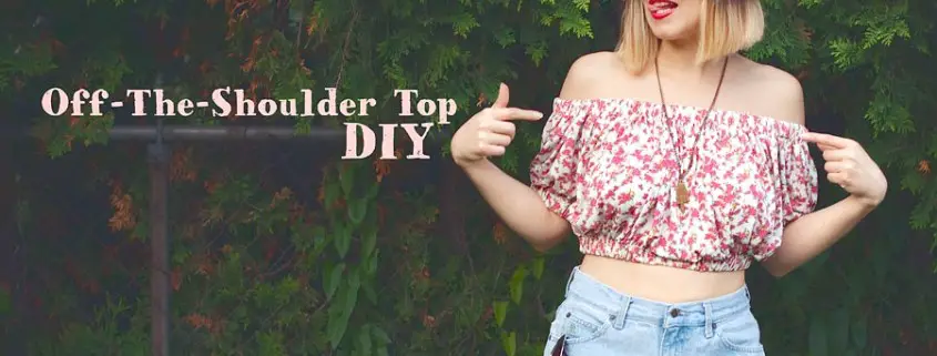 Off-The-Shoulder Top DIY